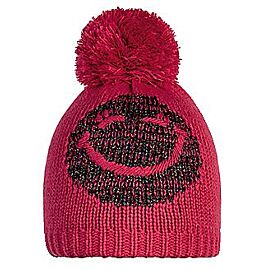 BONNET POMPON SMILEY LUREX PON JR FUCHSIA