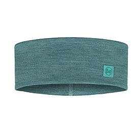 BANDEAU MERINO WIDE HEADBAND MILTISTRIPES FOG GREY