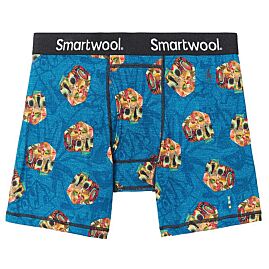 MEN S MERINO PRINT BOXER BRIEF BOXED