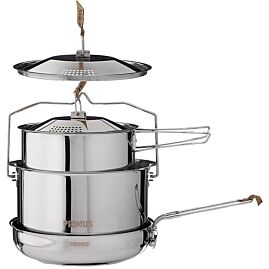 BATTERIE CAMP FIRE COOKSET LARGE INOX