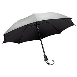 OUTDOOR STRONG ARGENT METALLIQUE PARAPLUIE