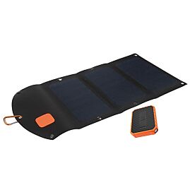 PANNEAU SOLAIRE 21 W + POWER BANK RUGGED 10000 mAH