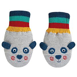 MOUFLE BEBE MERRY KNITTED MITTENS