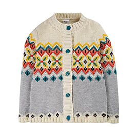 GILET FLOSSIE FAIRISLE CARDIGAN