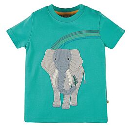 TEE-SHIRT MANCHES COURTES CARSEN APPLIQUE