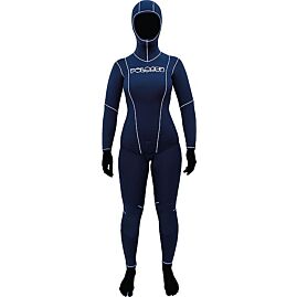 COMBINAISON 5MM POLOSUB JERSEY REFENDU FEMME