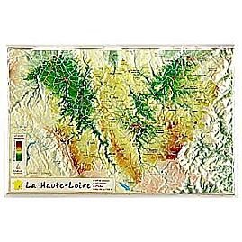 GEORELIEF D43 HAUTE LOIRE 21X31