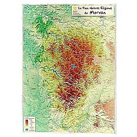 GEORELIEF PNR MORVAN 42X31