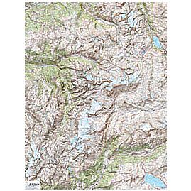 POSTER VANOISE PLASTIFIE 1 25 000 100x132