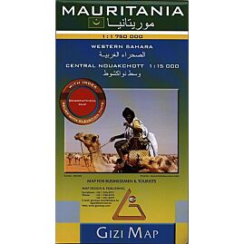 MAURITANIE ECHELLE 1 1 750 000 E GIZI