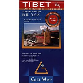 TIBET BOUTHAN ECHELLE 1 2 000 000 E GIZI