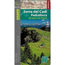 SERRA DEL CADI ECHELLE 1 25 000