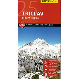 TRIGLAV MOUNT TRIGLAV 1 25 000