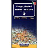 1 PIEMONT VAL AOSTE ECHELLE 1 200 000