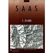 1329 SAAS  ECHELLE 1 25 000