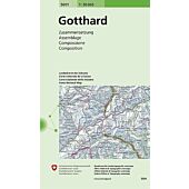 5001 GOTTHARD  ECHELLE 1 50 000
