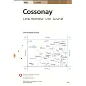 1222 COSSONAY ECHELLE 1 25 000