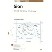 1306 SION  ECHELLE 1 25 000