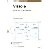 1307 VISSOIE  ECHELLE 1 25 000
