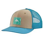 CASQUETTE TRUCKER FLY THE FLAG LABEL TRUCKER HAT