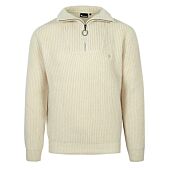 PULL COL CHEMINE ARDENNE SWEATER WOOL M
