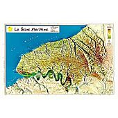 D76 LA SEINE MARITIME 21CM X 31CM