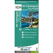 LES CALANQUES ECHELLE 1 15 000