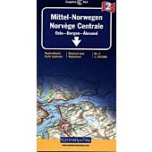 2 NORVEGE CENTRALE OSLO ECHELLE 1 335 000