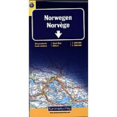 LA NORVEGE ECHELLE 1 800 000