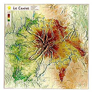 GEORELIEF D15 CANTAL 31X31