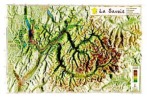 GEORELIEF D73 SAVOIE 21X31