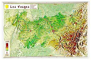 GEORELIEF D88 VOSGES 21X31