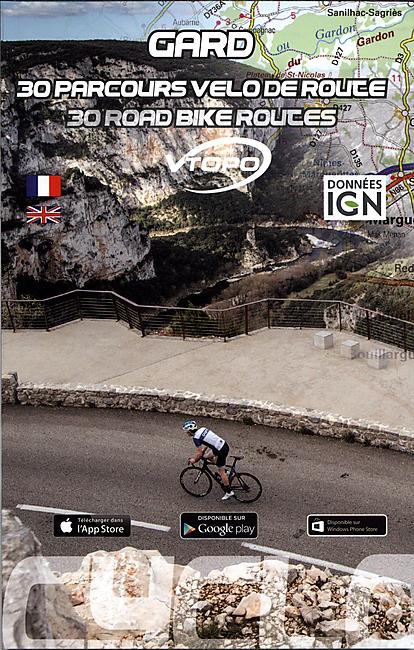 LE GARD 30  PARCOURS VELODEROUTE