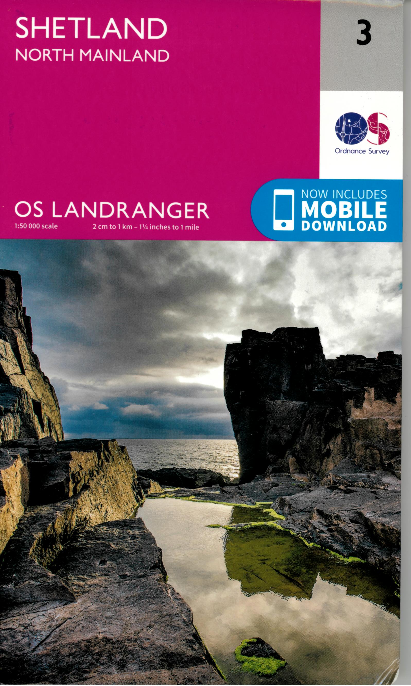 3 GB SHETLAND NORTH MAINLAND 1 50 000