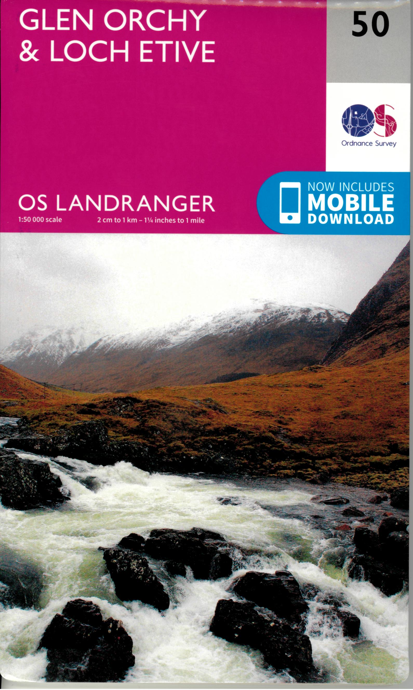 50 GB GLEN ORCHY LOCH ETIVE 1 50 000