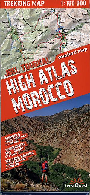 HIGH ATLAS MOROCCO 1 100 000