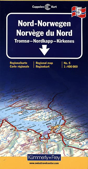 5 NORVEGE NORD ECHELLE 1 400 000