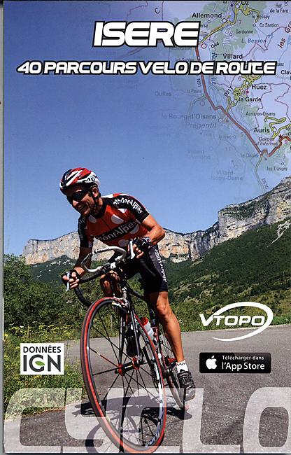 VTOPO ISERE 40 PARCOURS VELODEROUTE