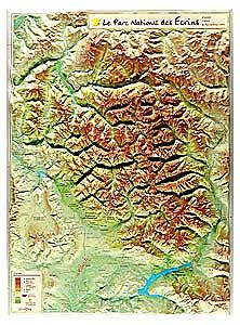 GEORELIEF PN ECRINS 42X31