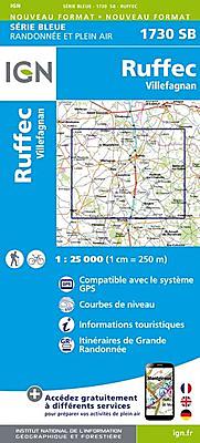 1730 SB RUFFEC VILLEFAGNAN 1 25 000
