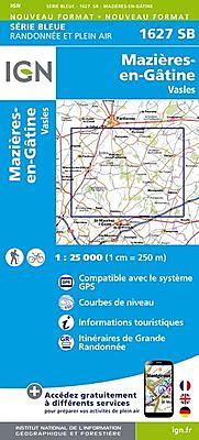 1627 SB MAZIERES EN GATINE VASLES 1 25 000