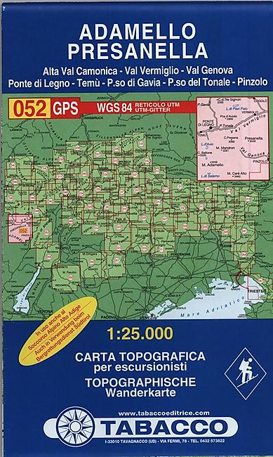 52 ADAMALLO PRESANELLA 1 25 000