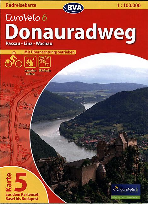 5 EUROVELO 6 PASSAU WACHAU 1 100 000