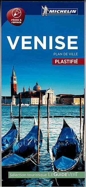 PLAN DE VILLE VENISE PLASTIFIE