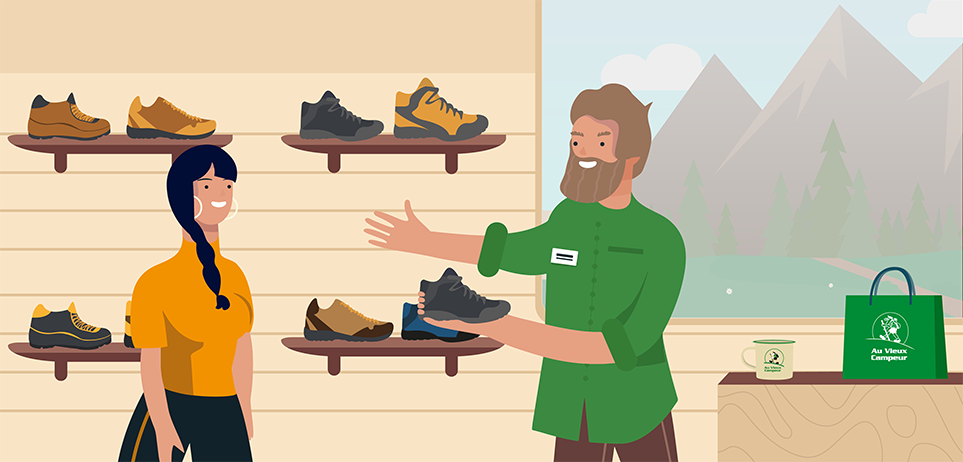 Un petit coup de main pour bien choisir vos chaussures de randonnée ?